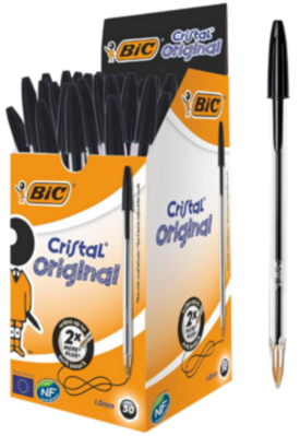 Pack 50 Bic Cristal