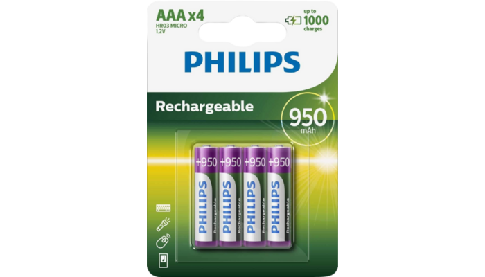 Philips AAA Recargables