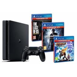 PS4 SLIM 500GB con 3 juegos