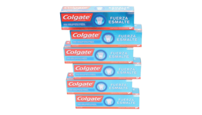 Pack 6 pastas de dientes