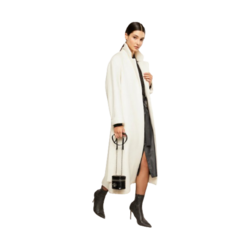 Abrigo Motivi con cinturón