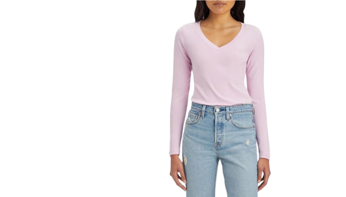 Levi's V Neck Baby Tee