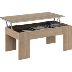 Mesa de centro elevable