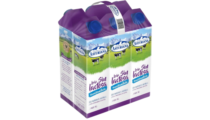 6 x Leche sin lactosa