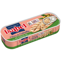 Filetes de Caballa al grill