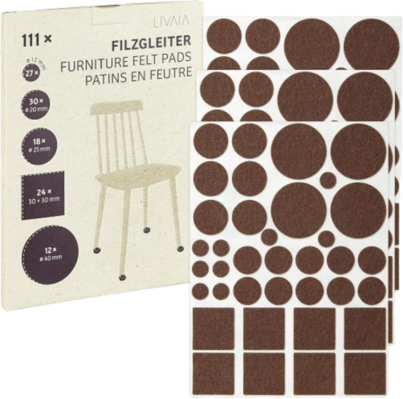 Almohadilas de fieltro