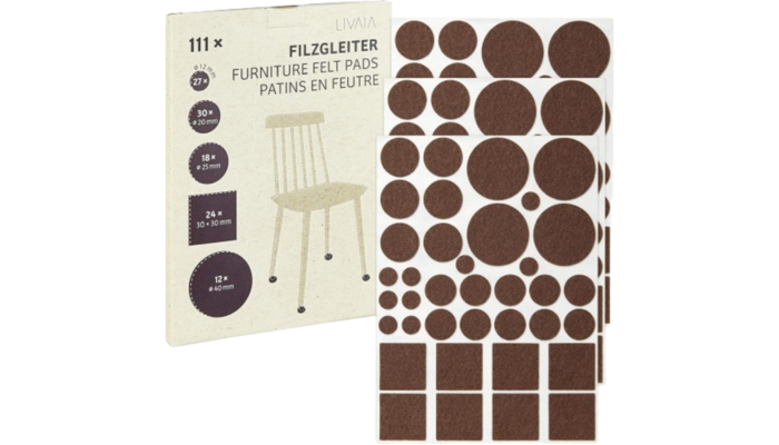 Almohadilas de fieltro