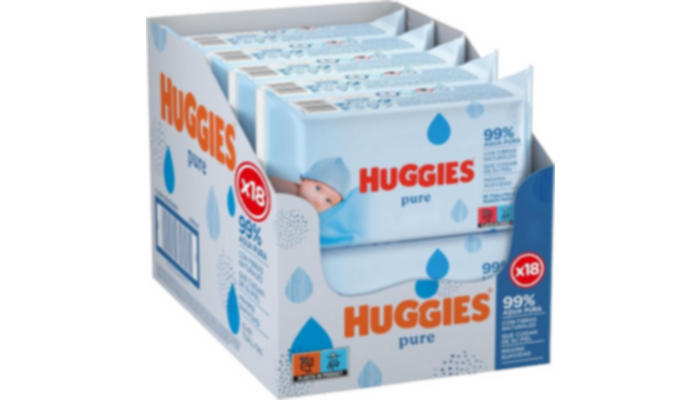 Toallitas Huffies Pure