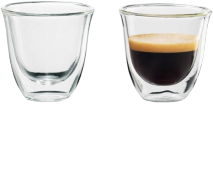 Juego de vasos de vidrio