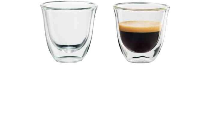 Juego de vasos de vidrio