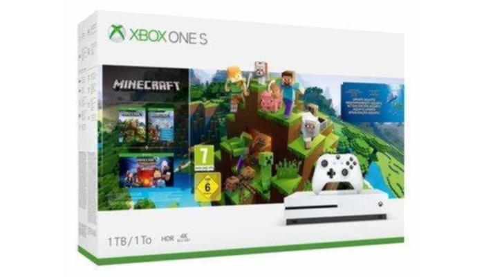 Xbox One S 1TB + Minecraft