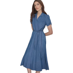 Vestido camisero corto