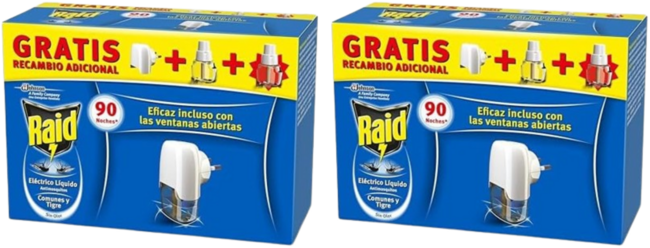 Raid Eléctrico anti mosquitos