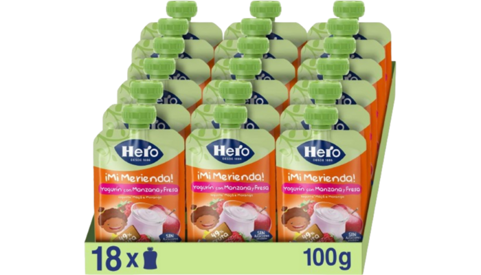 18 Bolsitas de yogur Hero
