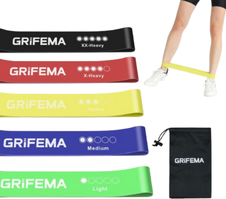 Gomas elásticas musculación