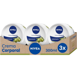3 x Crema corporal Nivea