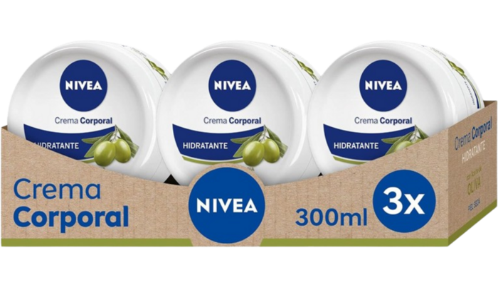 3 x Crema corporal Nivea