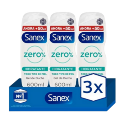 Gel de ducha Sanex Zero