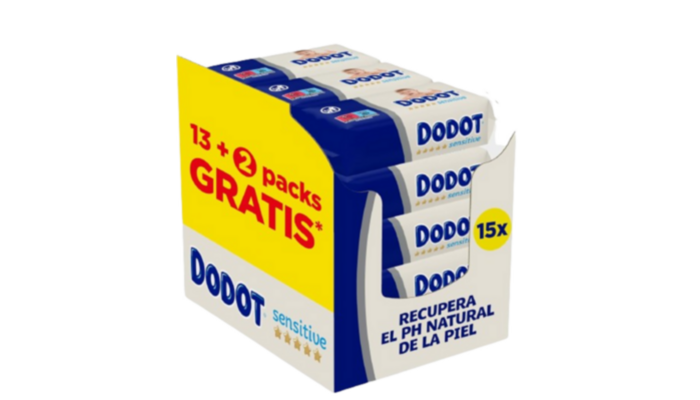Toallitas Dodot Sensitive