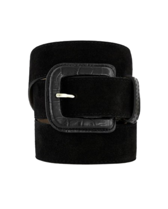 Cinturón piel de serraje