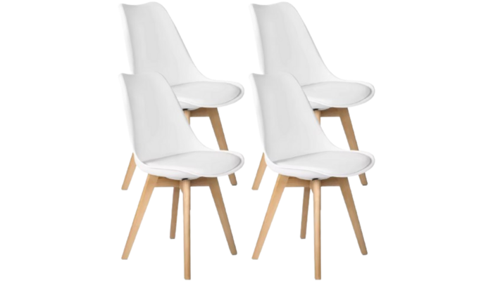 Pack de 4 sillas de comedor