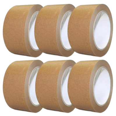 6 cintas Kraft 48mm
