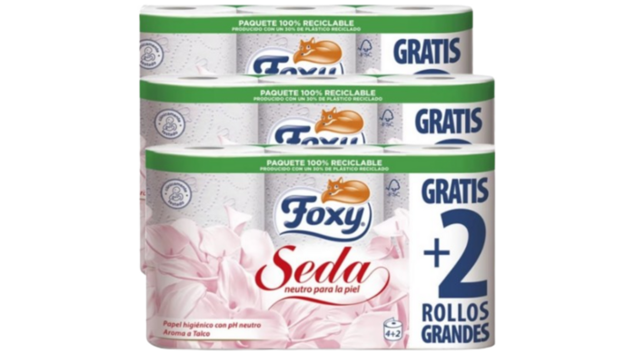 Papel higiénico Foxy