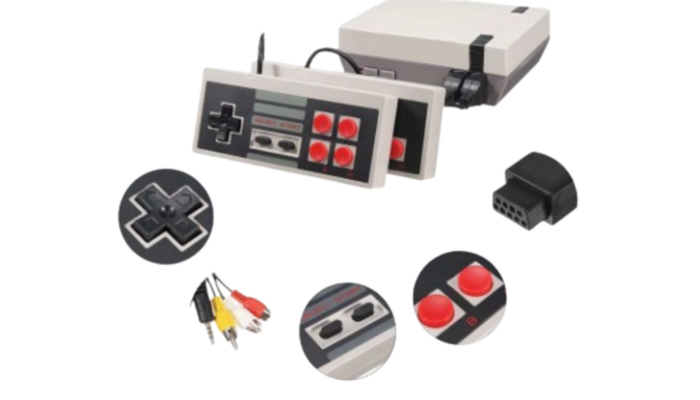 Miniconsola con 620 juegos