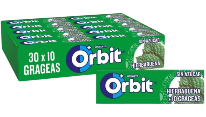 Chicles Orbit sin azucar
