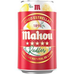 Mahou 5 estrellas Radler
