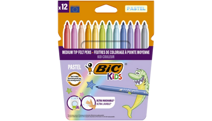 12 rotuladores Bic Kids