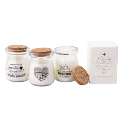 Pack de velas aromáticas
