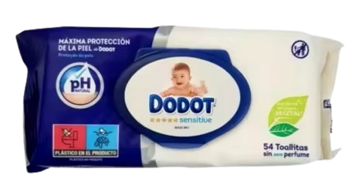 Toallitas Dodot Sensitive