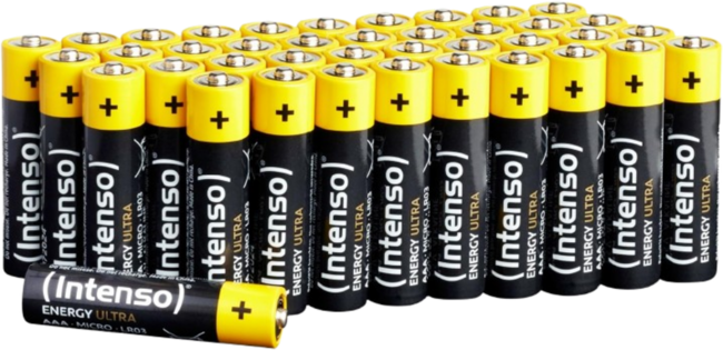 Pilas alcalinas Intenso