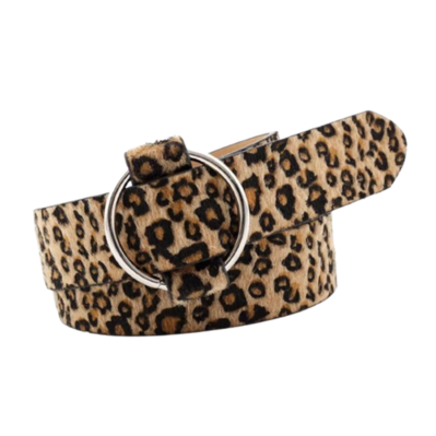 Cinturón con hebilla animal