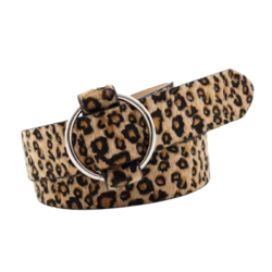 Cinturón con hebilla animal