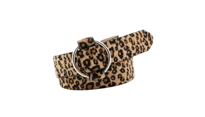 Cinturón con hebilla animal