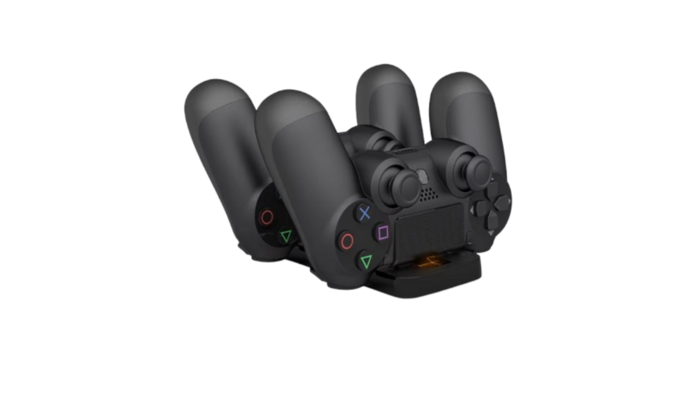 Cargador dual mandos