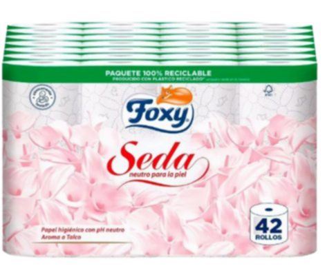 Foxy Seda 42 rollos