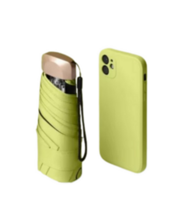 Paraguas plegable plano