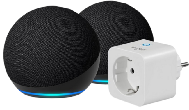 2 Echo Dot Antracita