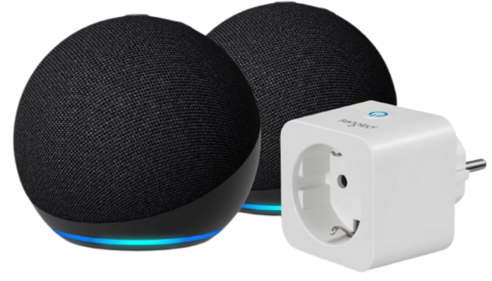 2 Echo Dot Antracita