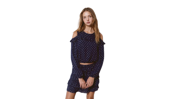 Blusa Brownie estampada