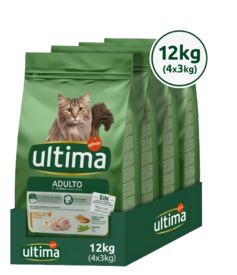 Ultima Adult para gatos