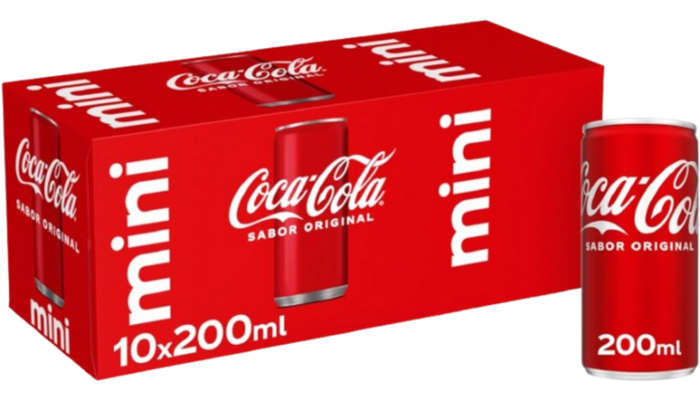 Pack Minilatas Coca Cola