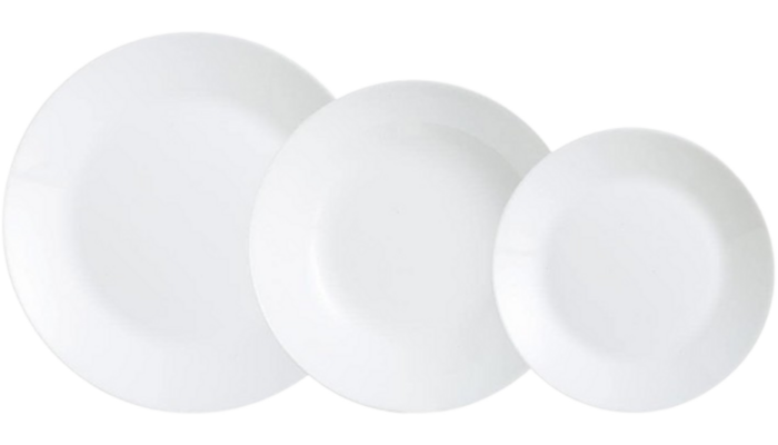 Vajilla Arcopal de vidrio Opal