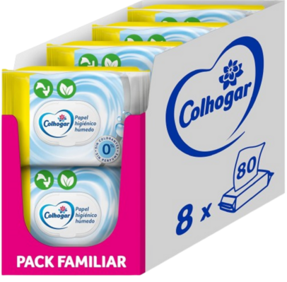 Papel Colhogar húmedo