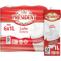 Leche President Entera