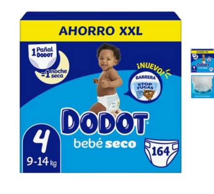 Pañales Dodot 4